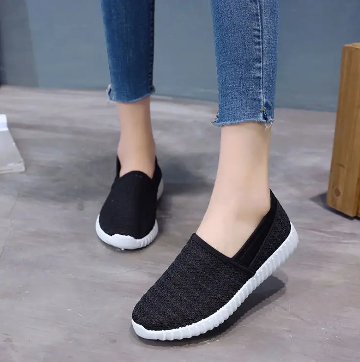 BENZELOR Лето 2019 г. без шнурков сетчатая повседневная женская обувь женские