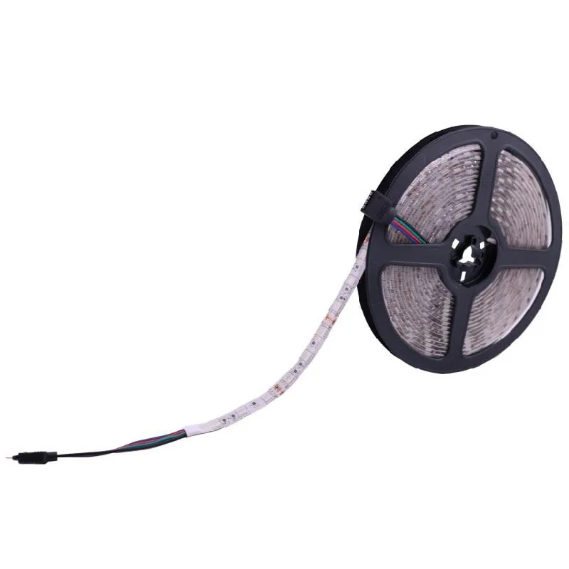 5 м светодиодный RGB полосы Набор SMD 5050 60 s/m гибкая лента светильник красные синие