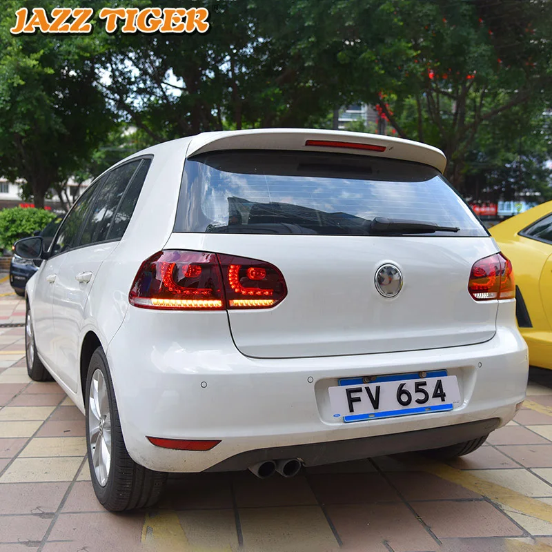 2 шт. автомобиля хвоста светильник в сборе для VW GOLF 6 2008 2013 MK6 светодиодный стоп