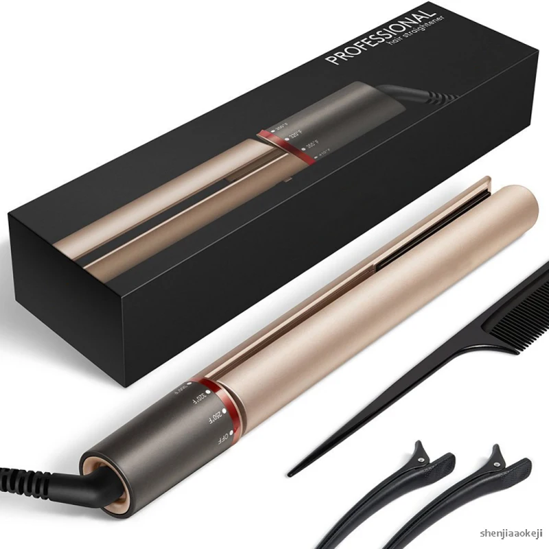 

Professional hair straightener Curling Irons 2 in 1 hair Electric Hair Straightening Irons wet and dry hair style machine
