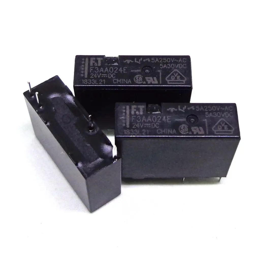 Новинка оригинальное реле F3AA024E F3AA012E F3AA005E 24 в пост. Тока 12 5 20 шт.|Реле| |