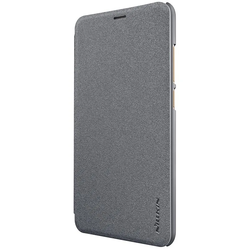 Xiaomi Redmi 7 чехол Nillkin Sparkle роскошный бизнес Жесткий PU кожаный флип-чехол для телефона защитный чехол для Xiaomi Redmi 7 Nilkin Capa - Цвет: Gray