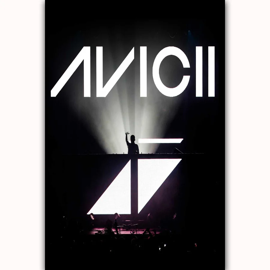 Лидер продаж FX230 изображение на заказ DJ Avicii EDM музыка певец звезда новый плакат