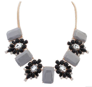 Ожерелье с квадратной цепочкой массивное ожерелье в европейском стиле |