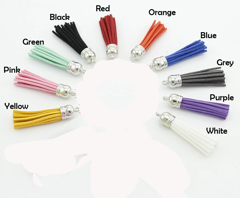 

TAK--118 New Fashion Merci ATSEM Tassel key chain Art je suis une Atsem Qui Dechire keyring for women Merci ATSEM keychain