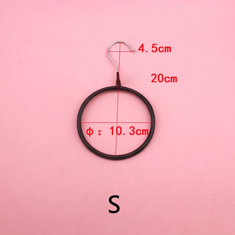 10 шт. металлическое полое кольцо веревка шарф Обертывания шаль ремень держатель