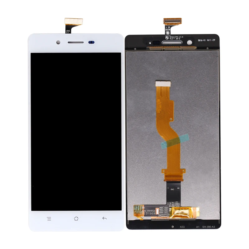 5 &quotдля Oppo A33 дисплей с кодирующий преобразователь сенсорного экрана в сборе