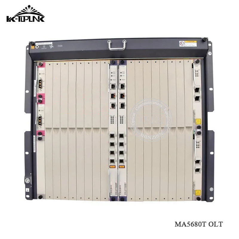 Горячая Распродажа оригинальный Хуа Вэй GPON MA5680T OLT Оборудование для оптоволокна с