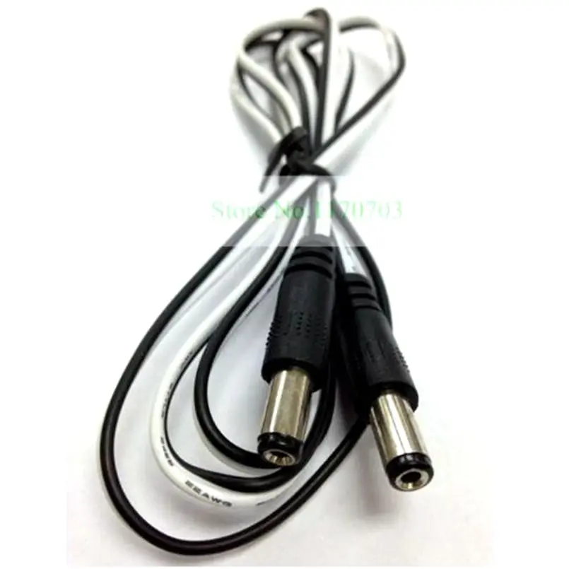 100 pcs DC 2.5 x 5.5mm male to 5.5*2.5 mm/5.5x2.1mm 5.5x2.1mm Male Power Connector 50cm | Обустройство дома