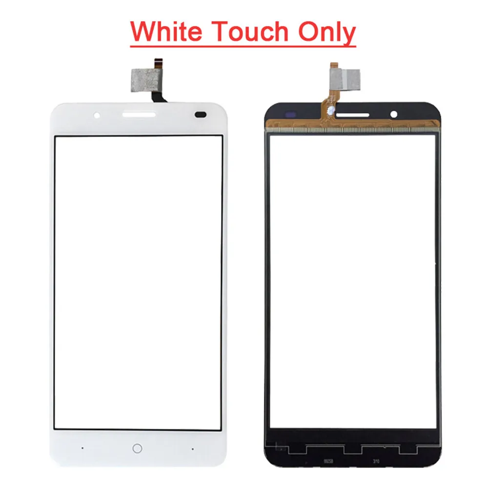 White Touch Only Протестирован для UleFone Tiger ЖК-дисплей с сенсорным экраном дигитайзер для UleFone Tiger ЖК-стекло Сенсорная панель запасные части - Цвет: White Touch Only