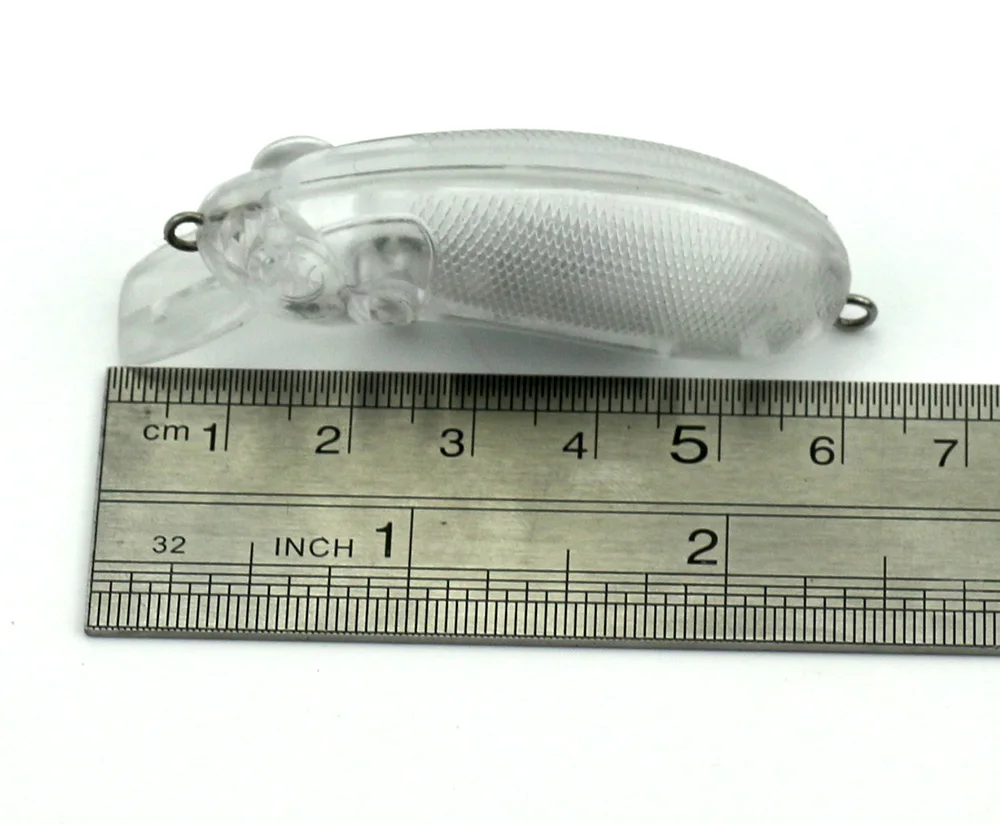 50pcs Unpainted Crankbait Bodies Fishing Lure Blank Hard Baits 3.3g/8.8g/9.5g/10g/10.2g | Спорт и развлечения