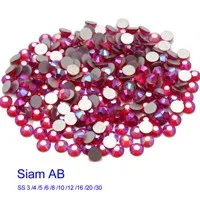 6X8mm Skull Shaped Rainbow/Green rainbow color 30Pcs/Pack Nail Art Rhinestones For women 3D Nails Art Decoration
