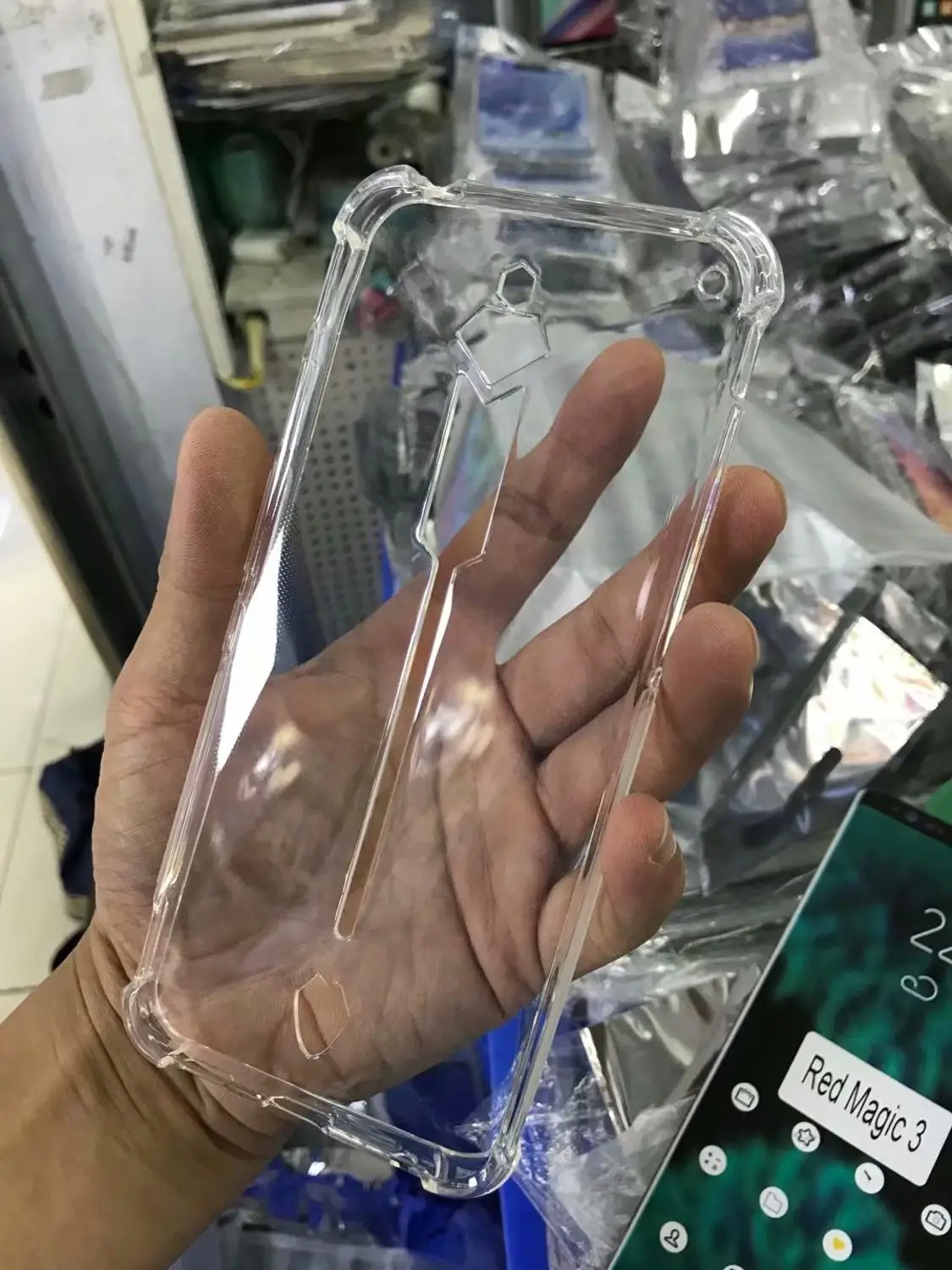 Мягкий Противоскользящий чехол Nubia Red Magic 7S 7 6S 6 Pro