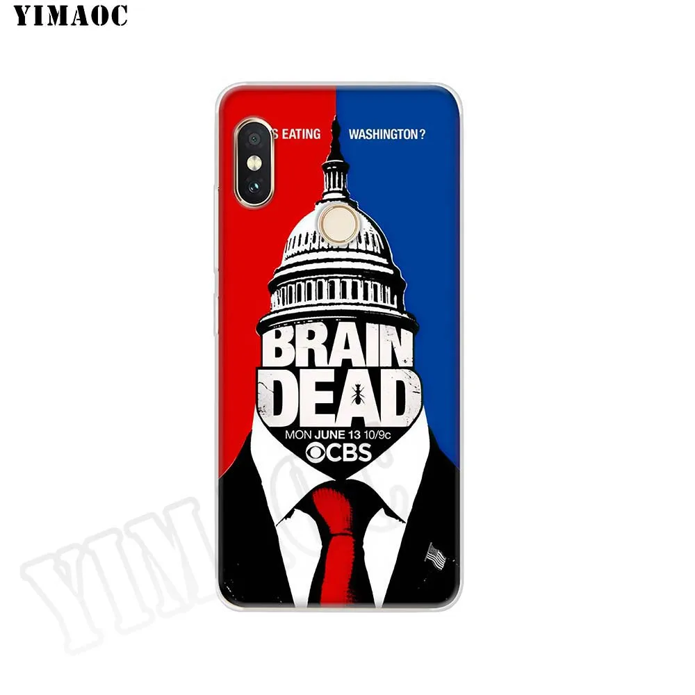 YIMAOC BrainDead Soft Silicone Case for POCOPHONE F1 Xiaomi Redmi Note 6 7 Pro 6A Mi 8 Lite TPU Cover |