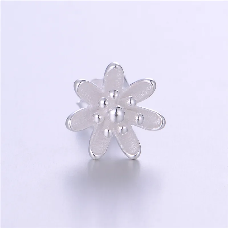 Модные маленькие серьги-гвоздики из стерлингового серебра 925 пробы серьги с