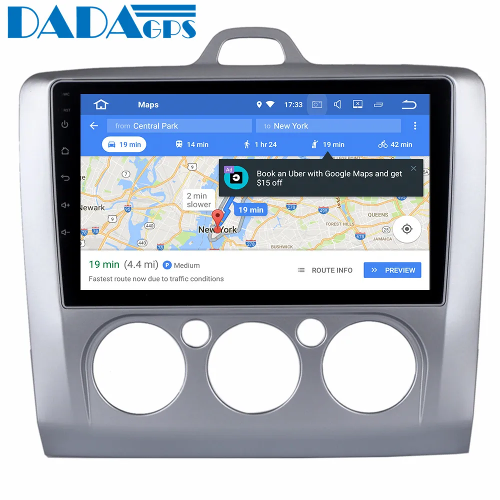 Новые 2 DIN Android 8 0 автомобильный стерео радио плеер для Ford Focus 1999 2008 аудио