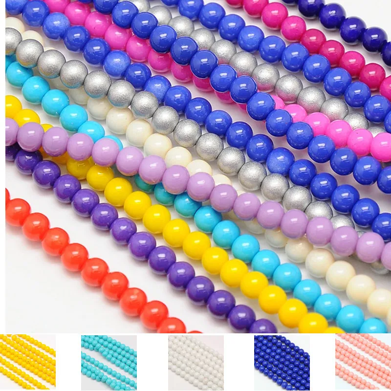 70 шт./лот 6 мм Экологичный хлопковый шнур с резьбой окрашенная круглая краска для