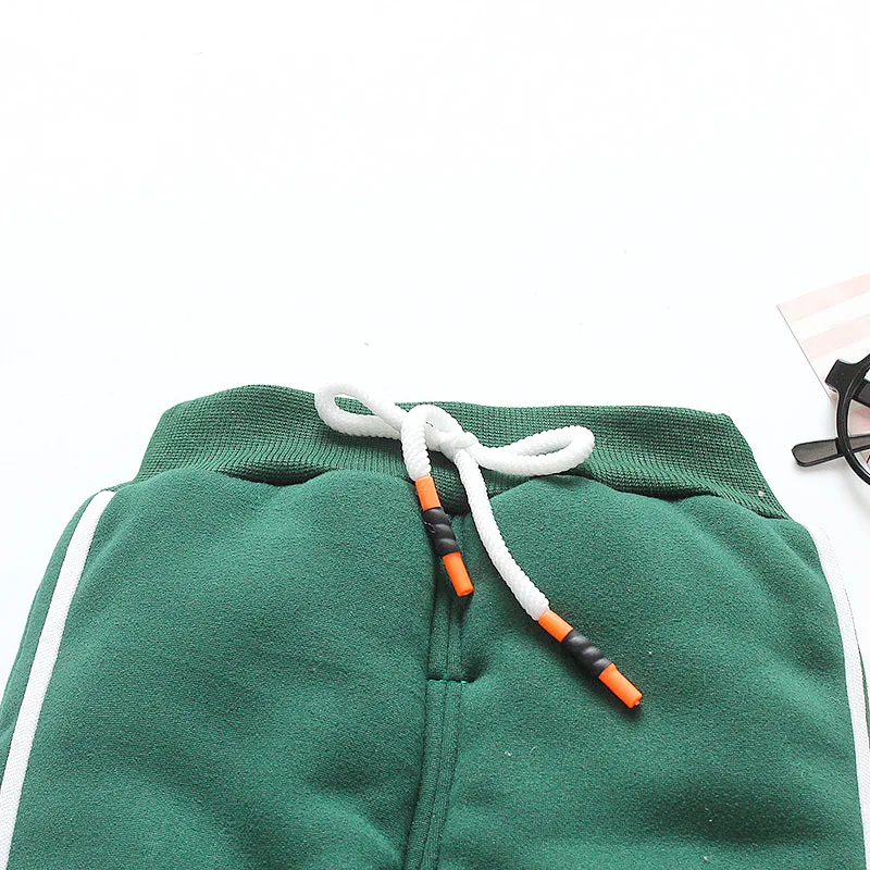 Осенне зимние леггинсы для маленьких мальчиков штаны младенцев плотные