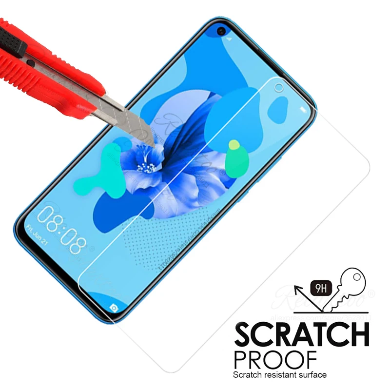 Полное покрытие закаленное стекло для Huawei P20 Lite 2019 Защитная пленка экрана hauwei huawey