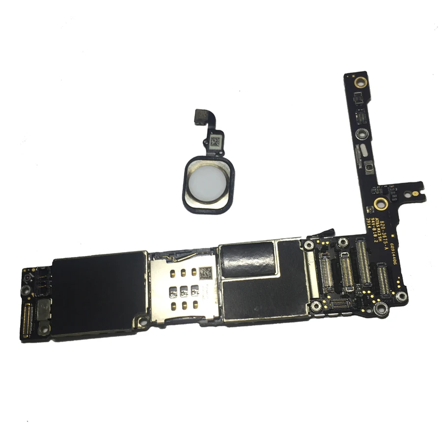 С/без Touch ID материнская плата для iphone 6 Plus 128 ГБ оригинальная разблокированная