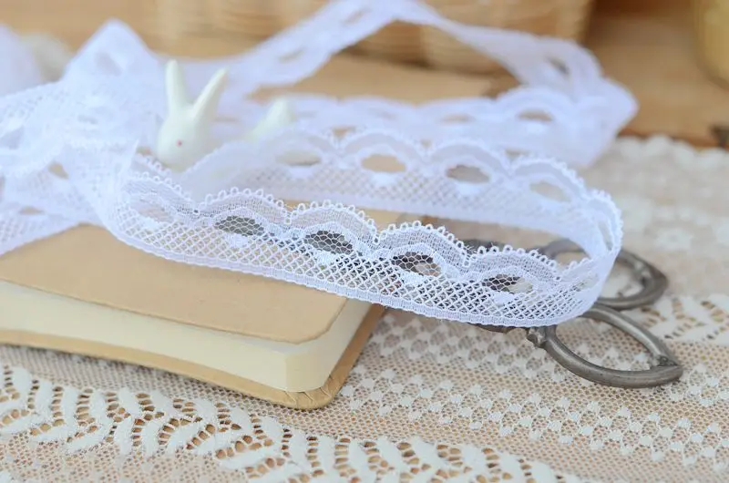2019 hot sale Lace accessories white lace small 2 cm H0204 | Дом и сад