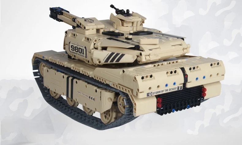 Техника современной военной дистанционного управления M1A2 Abrams основной боевой танк блок 2in1 модель пантера кирпичи rc игрушки коллекция