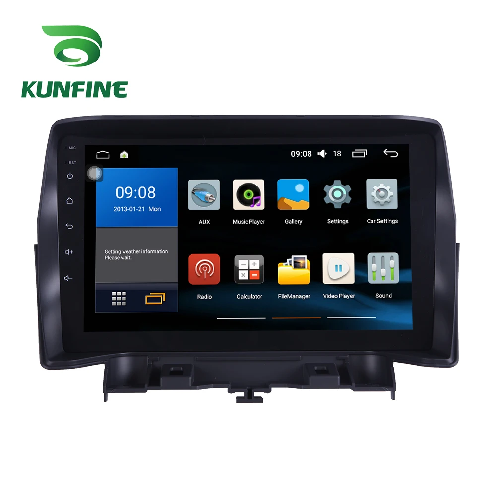 Восьмиядерный 1024*600 Android 8,1 автомобильный DVD gps навигатор плеер Deckless стерео для FORD Kuga радио головное устройство wifi