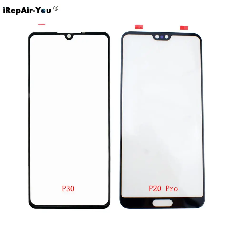 Передняя внешняя стеклянная линза для huawei P30 lite P20 Pro Honor 8X 8C 10 V10 V20 Note 8 10 сенсорная панель стекло Замена Ремонт