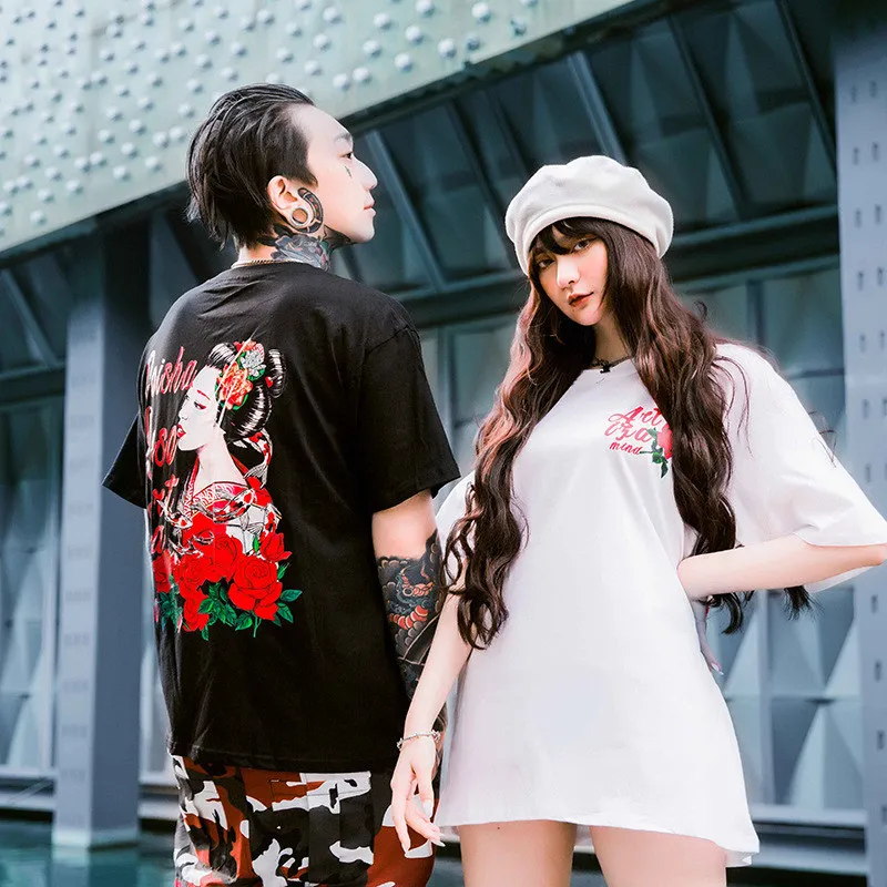 2019 Harajuku уличная трендовая футболка мужская с коротким рукавом в стиле хип хоп
