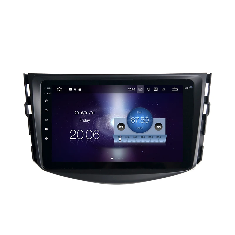 Aoluoya IPS 2 Гб RAM четырехъядерный Android 7 1 автомобильный DVD GPS навигационный плеер для