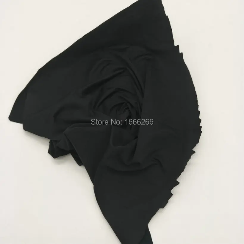 Antibacterial stretch fabric Black Copper fiber used for wrister / yoga clothes | Fabric