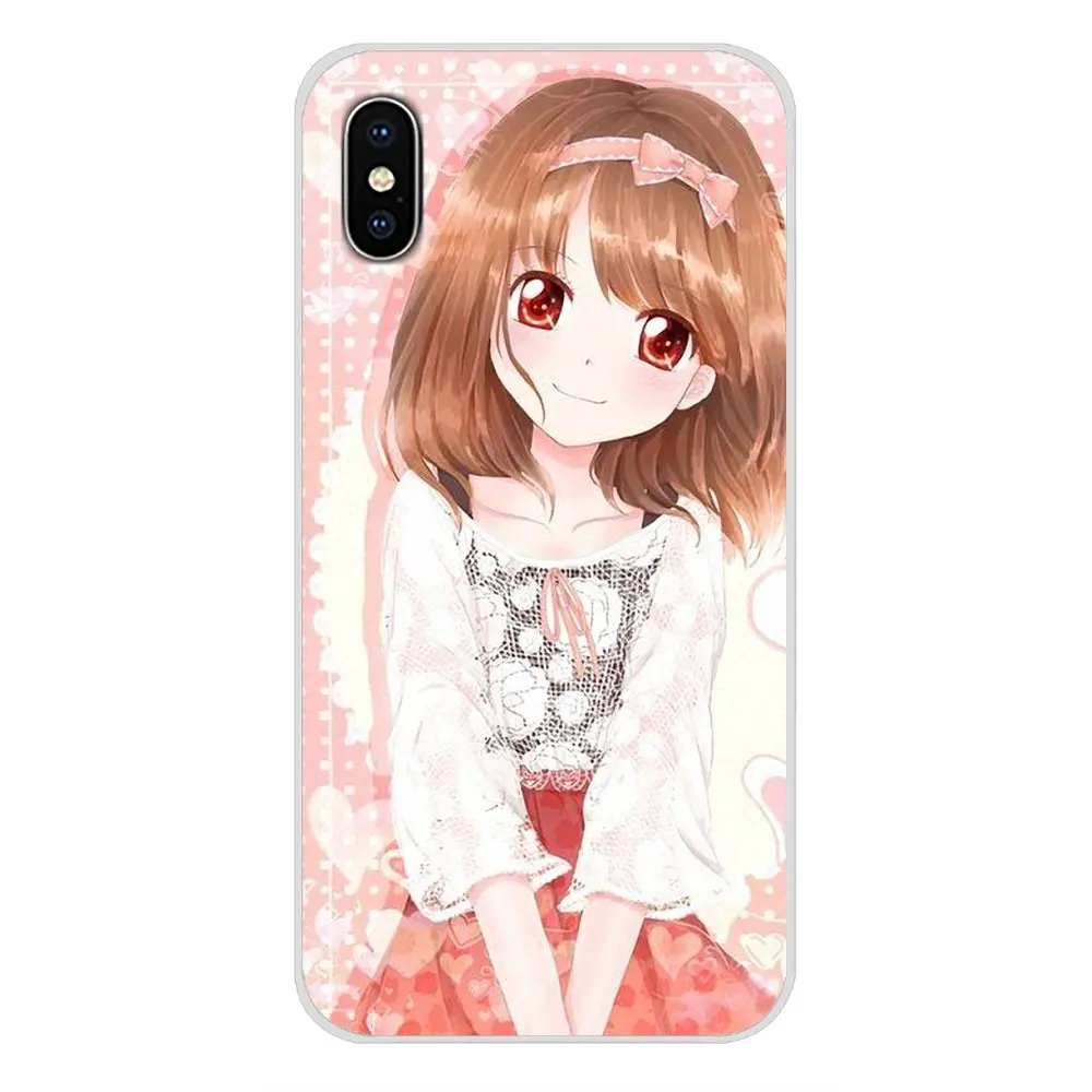 Аксессуары Чехлы для телефона Kawaii Anime Girl Samsung Galaxy A3 A5 A7 A9 A8 Star A6 Plus 2018 2015 2016 2017 |