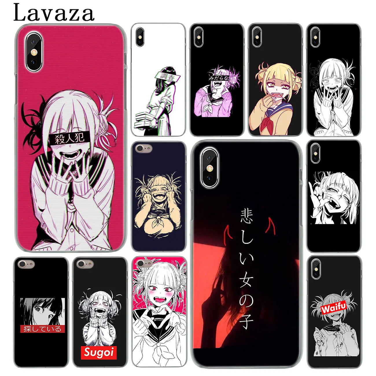 Lavaza аниме химико Тога Boku No Hero Academy жесткий чехол для телефона для iPhone XR X XS 11 Pro Max 10 7 8 6 6S 5 5S SE 4S 4