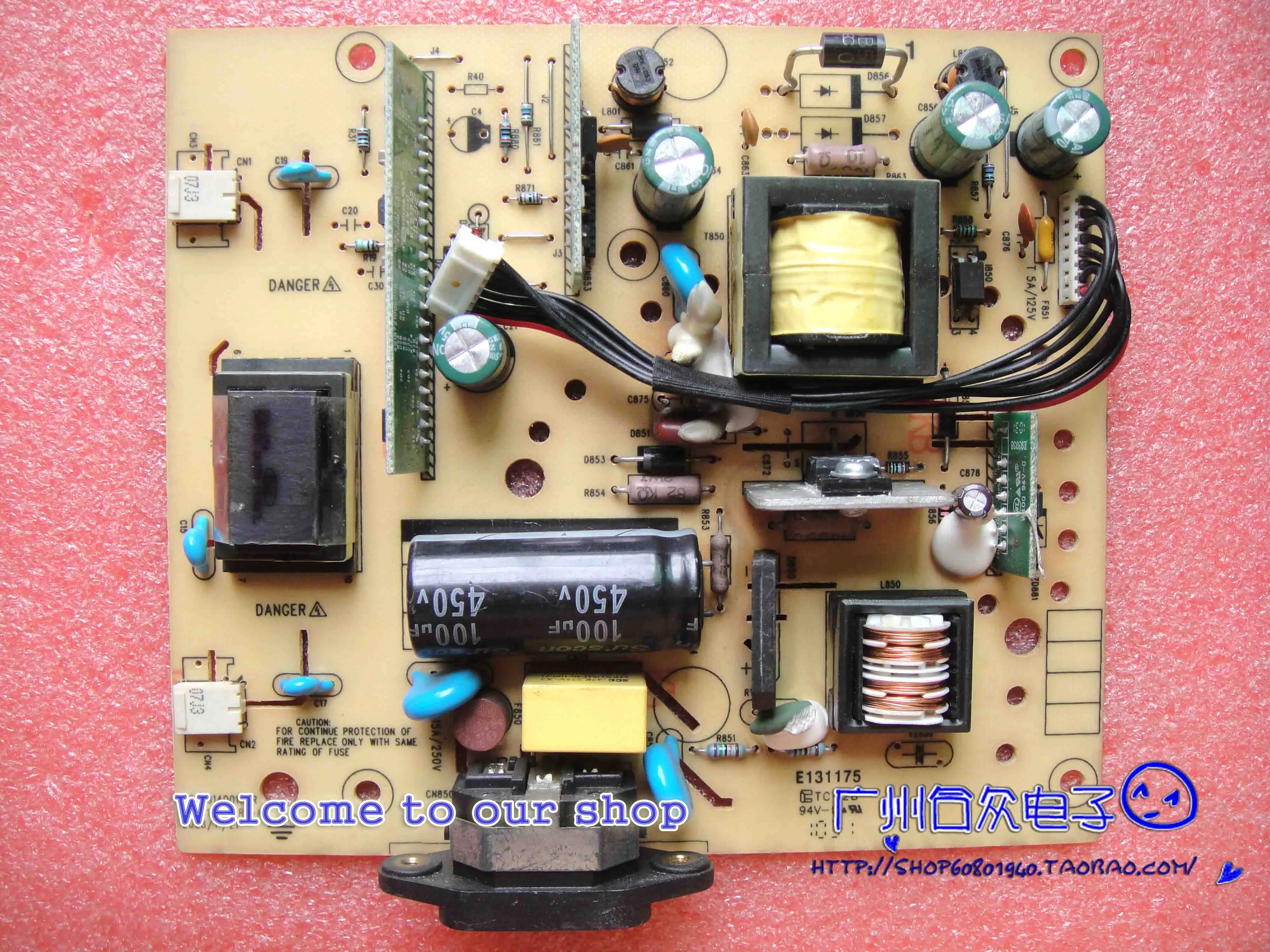

D185WD power board 492391400100R high voltage plate ILPI-123