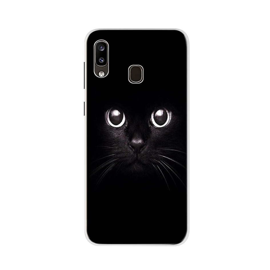 6,4 ''цветочный чехол для samsung Galaxy A30 чехол силиконовый мягкий ТПУ чехол бампер для samsung A20 A 30 A305F SM-A305F чехол для телефона
