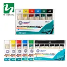 Стоматологические абсорбирующие бумажные наконечники, 200 шт.корд, хлопковое волокно, улучшенное качество #15-#40