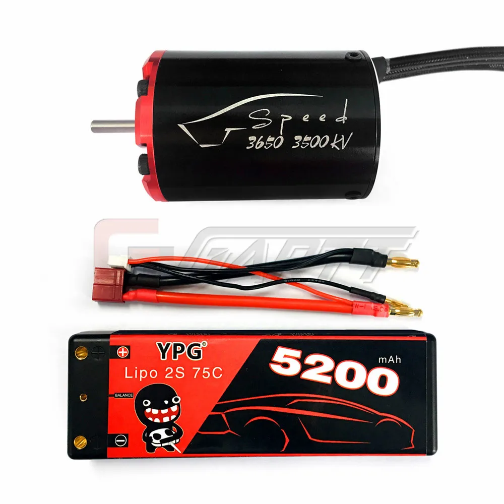 Детали для игрушек YPG 5200 мАч 7 4 В 75C 2S Lipo аккумулятор радиоуправляемой модели