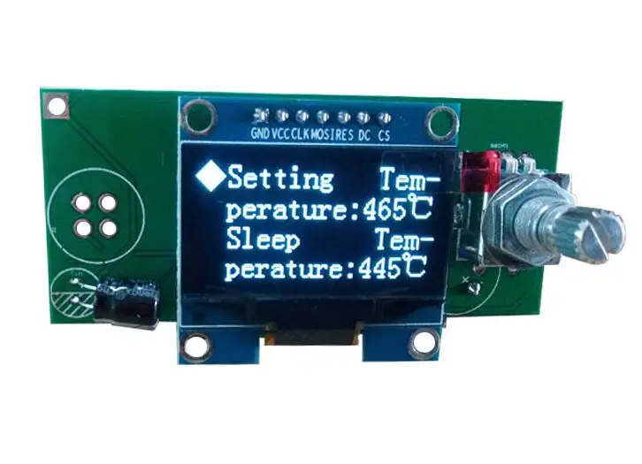Паяльная станция STM32 OLED V1.5 T12 панель контроля температуры 1 3 размер экрана