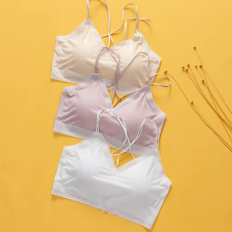 Сексуальный женский кружевной бюстгальтер на бретельках милый удобный мягкий