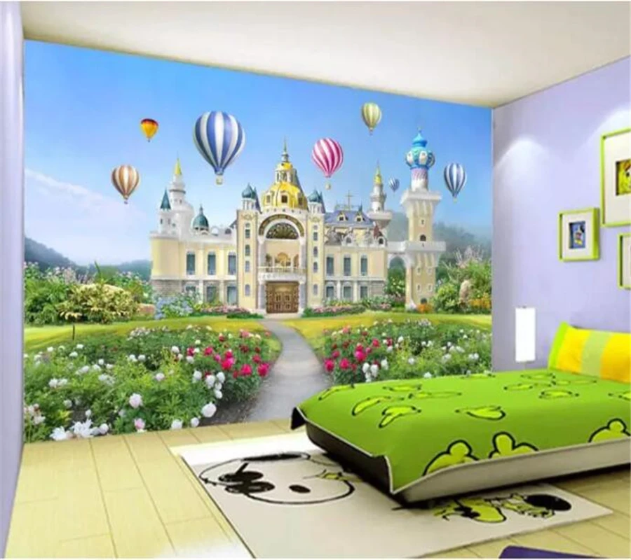 3d фотообои beibehang на заказ фрески красивая девочка маленькая принцесса