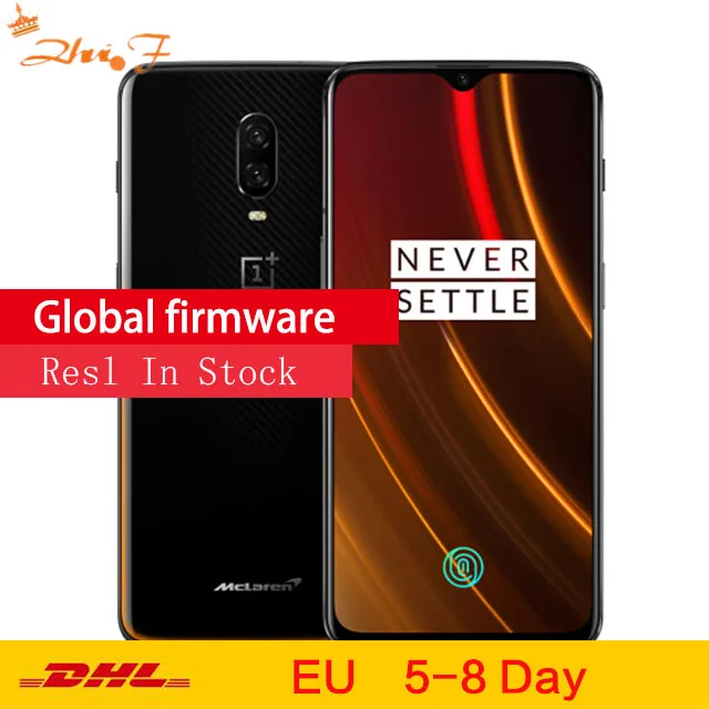 Мобильный телефон Oneplus 6 T, 10 Гб ОЗУ, 256 Гб ПЗУ, Восьмиядерный процессор Snapdragon 845, 6,41 дюймов, двойная камера, разблокированный телефон nfc