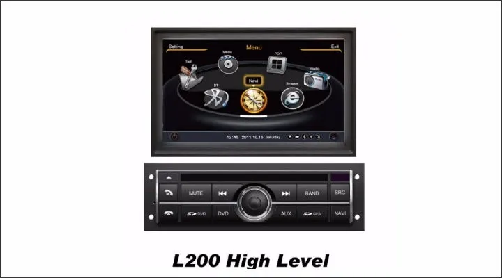 Liislee для Mitsubishi Sportero 2005~ 2013 Автомобильная S160 мультимедийная система Радио стерео CD DVD tv gps Navi навигация HD сенсорный экран