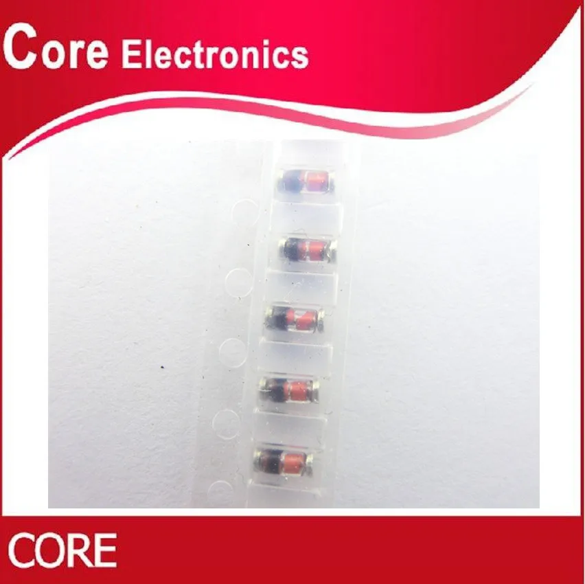 2500 шт./лот = 1 Катушка LL4148 L4148 4148 импульсный диод LL34 Diode GEN PURP 100V 200MA SOD80|reel reel|reel |