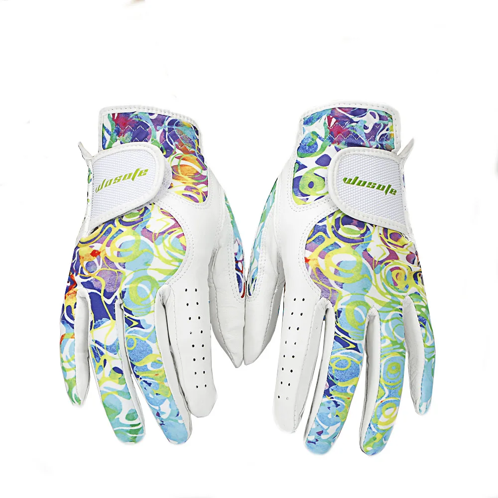 Golf Gloves Women's Sport Left &amp Right Hand High Quality Soft sheepskin golf gloves accessories free shipping | Спорт и