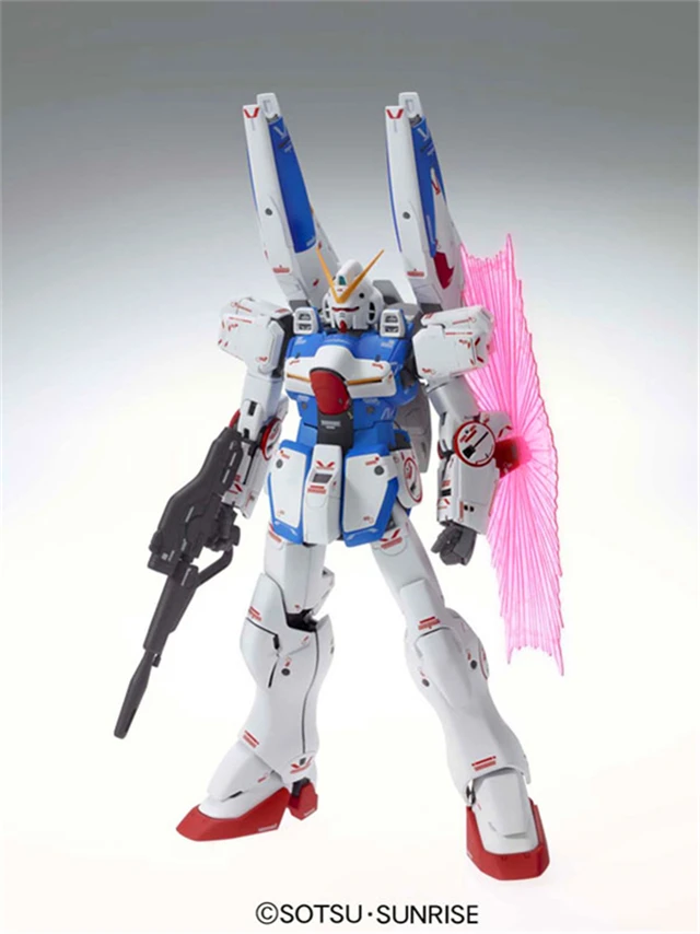 Bandai Gundam 1/100 мг V DASH GUNDAM VER. Мобильный костюм KA сборные модели наборы аниме фигурки