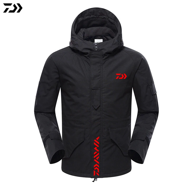 DAIWA 2019 новая куртка зимнее камуфляжное пальто для рыбалки из питона бархатное