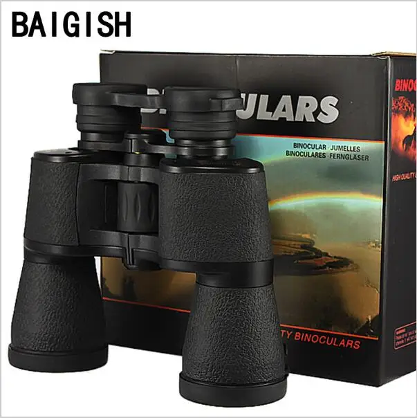 Мощный профессиональный бинокль baigish 20X50 военный российский телескоп LLL с ночным