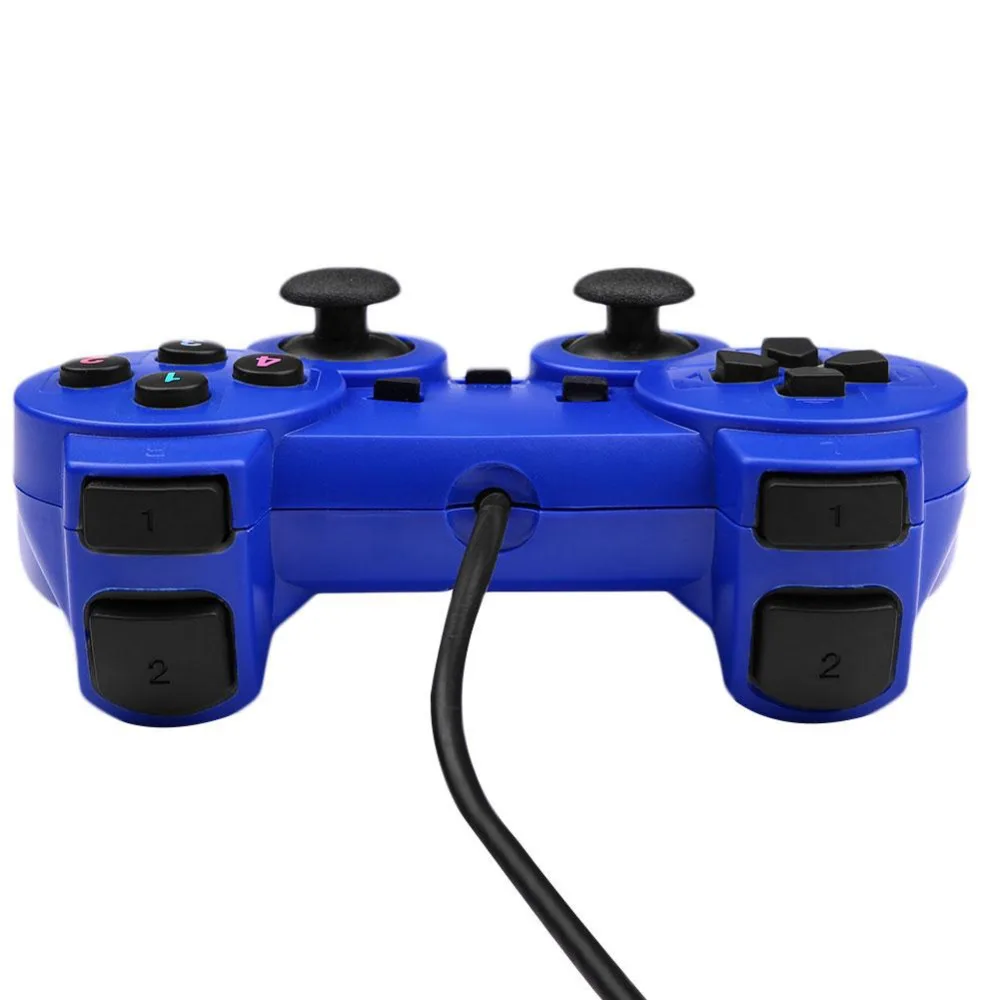 Cewaal Вибрационный двигатель Шок Вибрация USB проводной игровой контроллер геймпад джойстик контроллер для Windows PC поставляется подарок для мальчика Мужчины