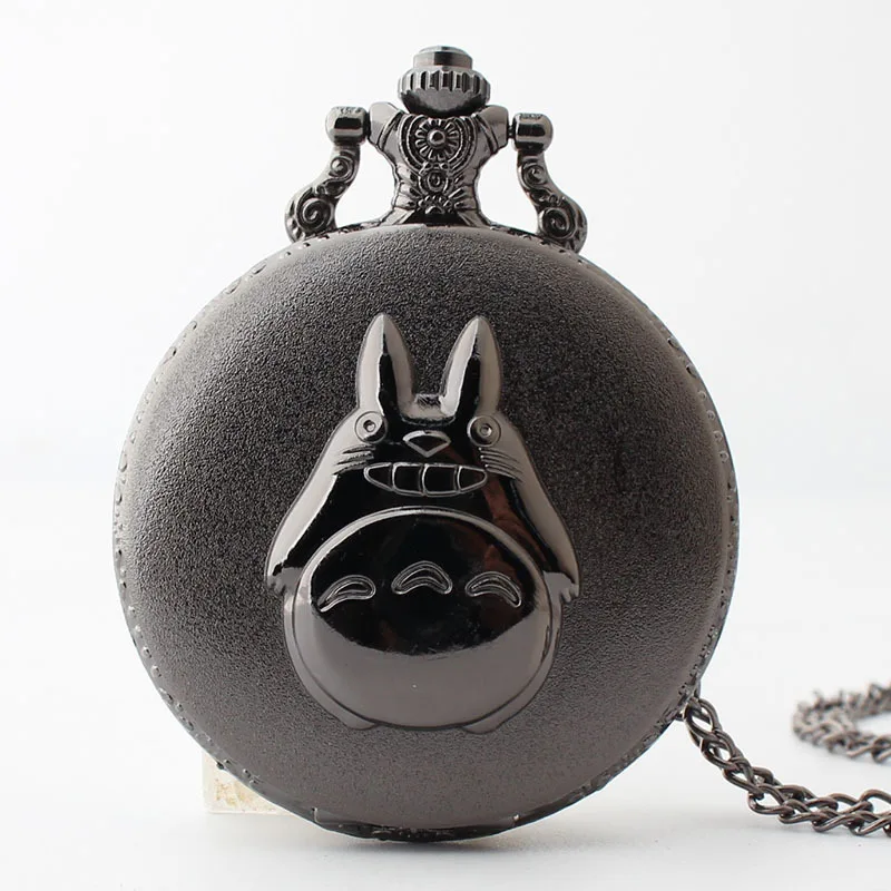 My Neighbor Totoro стимпанк карманные часы ожерелье для мужчин и женщин Fob Аниме
