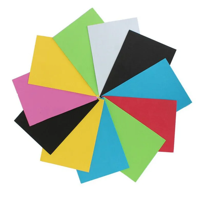 10 шт./лот разноцветная пенопластовая бумага ручной работы A4 1 мм Толстая